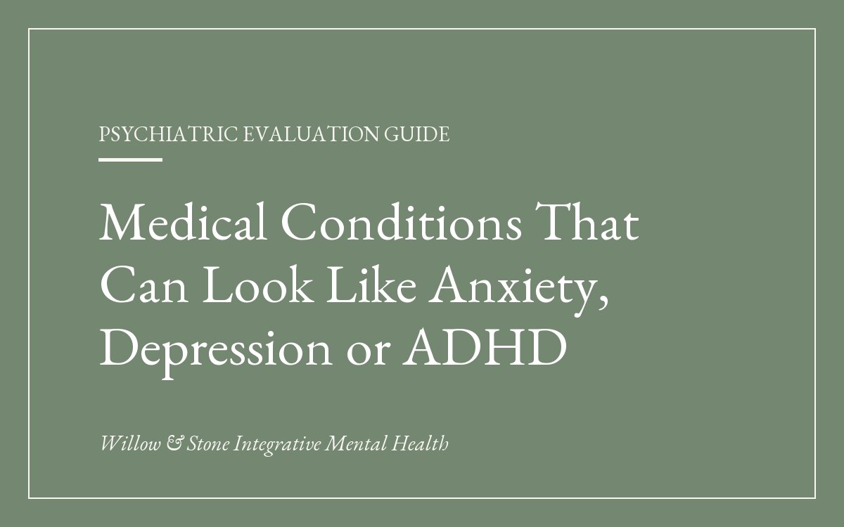 Medical Conditions That Mimic Mental Illness
