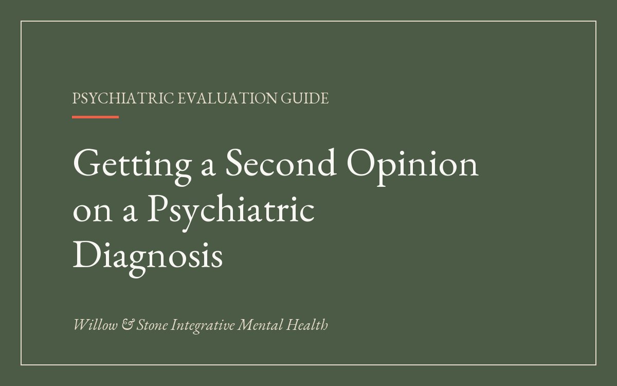 Second Opinion on a Psychiatric Diagnosis